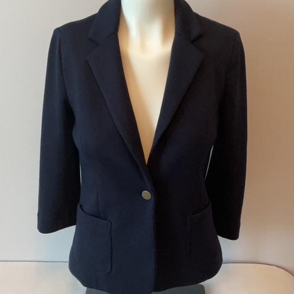 Nine West Classic Navy Blazer - Picture 2 of 11